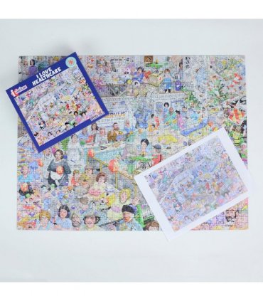 Mike Jupp 'I Love Healthcare 1000 Piece Jigsaw Puzzle
