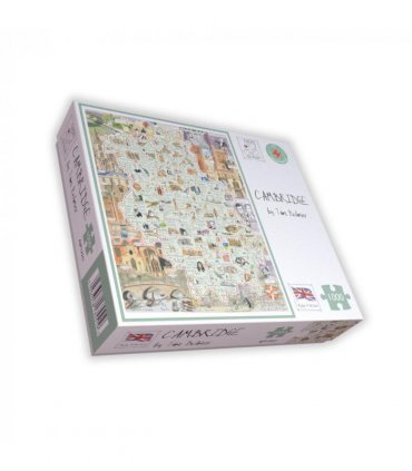Tim Bulmer 'Map of Cambridge 1000 Piece Jigsaw Puzzle'