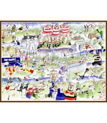 Tim Bulmer Rugby 1000 piece
