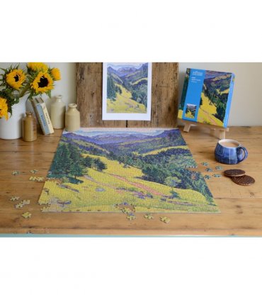 The Kien Valley with the Bluemlisalp Massif - National Gallery 1000 Piece Jigsaw Puzzle
