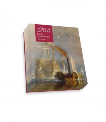 The Fighting Temeraire tugged to her last berth to be broken up, 1838 - National Gallery 1000 Piece Jigsaw Puzzle