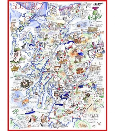 Scotland - Tim Bulmer 1000 piece Jigsaw
