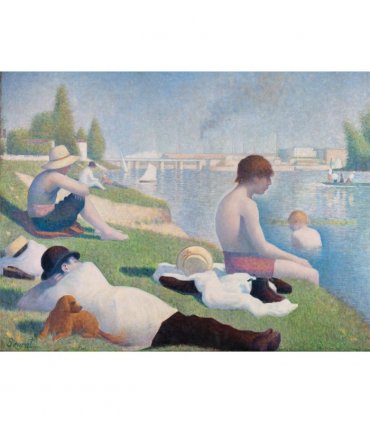 Bathers at Asnieres - National Gallery 1000 Piece Jigsaw Puzzle