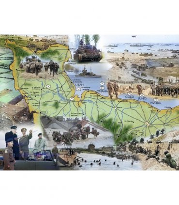Imperial War Museum D-Day 1000 Piece Jigsaw Puzzle