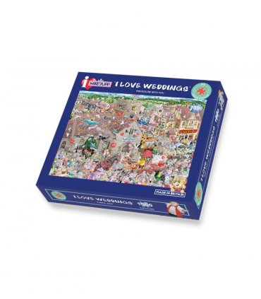 Mike Jupp I Love Weddings 1000 Piece Jigsaw Puzzle