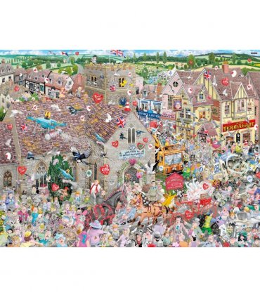 Mike Jupp I Love Weddings 1000 Piece Jigsaw Puzzle