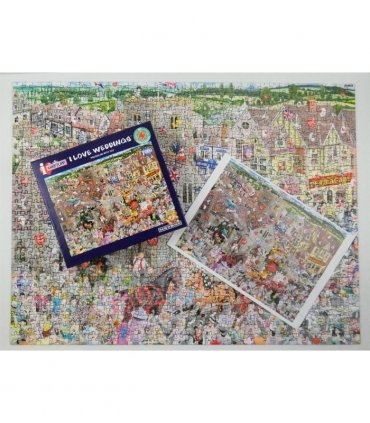 Mike Jupp I Love Weddings 1000 Piece Jigsaw Puzzle