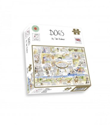 Dogs - Tim Bulmer 1000 piece jigsaw puzzle
