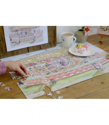 The Cat Carousel 1000 Piece Jigsaw