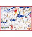 Skiing - Tim Bulmer 1000 Piece Jigsaw Puzzle