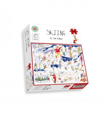 Skiing - Tim Bulmer 1000 Piece Jigsaw Puzzle