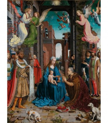 The Adoration of the Kings - National Gallery 1000 Piece Jigsaw Puzzle