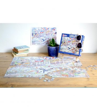Mike Jupp I Love the Weekend 1000 Piece Jigsaw Puzzle