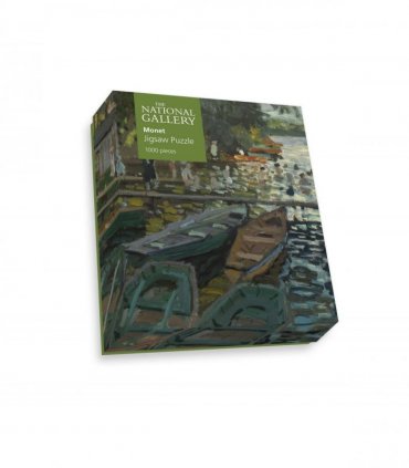 Bathers at La Grenouillere - National Gallery 1000 Piece Jigsaw Puzzle