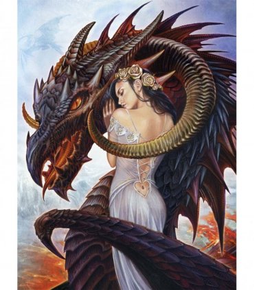 Dragon Scold 1000 Piece Jigsaw Puzzle