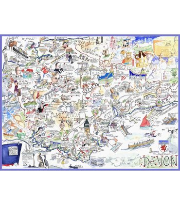 Devon - Tim Bulmer 1000 piece Jigsaw