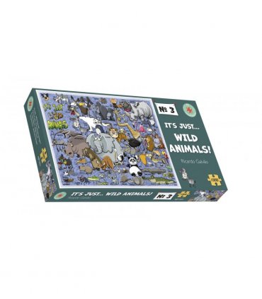 It's Just Wild Animals, Ricardo Galvao, 1000 Piece Jigsaw Puzzle