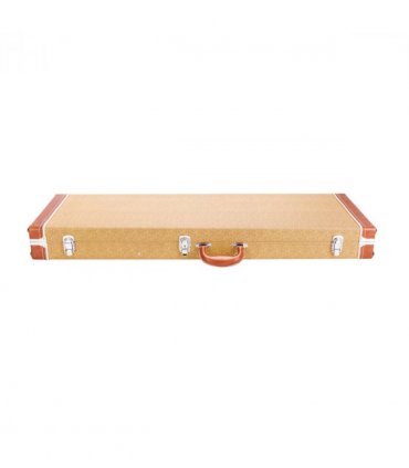 【Replace 24852220】High Grade Electric Guitar Square Hard Case for GST GTL 170 SG and Burning fire Style Flat Yellow