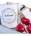 Personalised Will You Be My Bridesmaid? | Glass Jar Candle Gift Set | Wedding Announcement Gift | I Can't Say I Do Without You UK