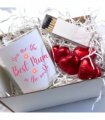 You're The Best Mum In The World Candle Gift Set | Mothers Day | Birthday Gift for Mum | Message Candle For Mum | Mothers Day Hamper UK