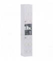 HOMCOM Slim Bathroom Storage Unit, Bathroom Cabinet with Doors, White