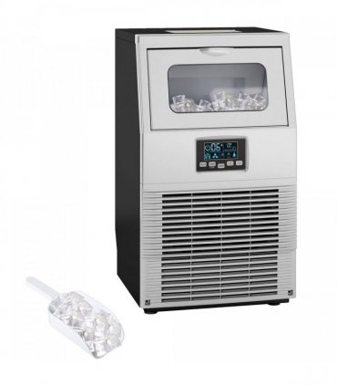 HOMCOM Commercial Ice Maker w/ 4kg Ice Storage for Home Restaurant