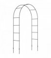 Outsunny Outdoor Garden Arch, Metal Garden Arbor for Climbing Plants