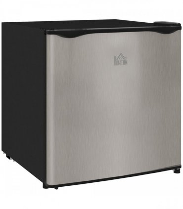 HOMCOM 35L Tabletop Freezer with Adjustable Temperature Wire Shelf Silver