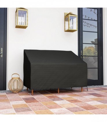 Outsunny 2 Seater Rain Cover Garden Sofa Chair Protector 140x84x56/94 cm