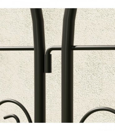 Outsunny Set of 2 Metal Garden Trellis, Outdoor Trellis Panels, 150 x 50cm