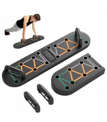 SPORTNOW 11-in-1 Foldable Push Up Board, Press Up Handles for Home Gym