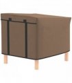 PawHut Rabbit Hutch Cover, Guinea Pig Hutch Cover for X-D2-0047, Brown