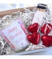 Pink Happy Birthday Candle Gift Set | Birthday Gift Box For Her | Personalised Birthday Gift | Birthday Gift Hamper | Sisters Birthday Gift