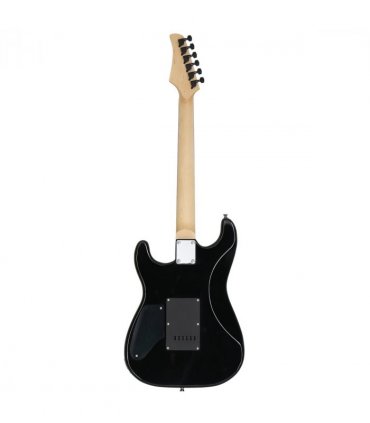 GST Stylish H-H Pickup Tiger Stripe Electric Guitar Kit with 20W AMP Bag Guitar Strap Black