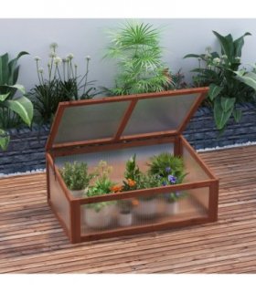 Wooden Cold Frame Greenhouse