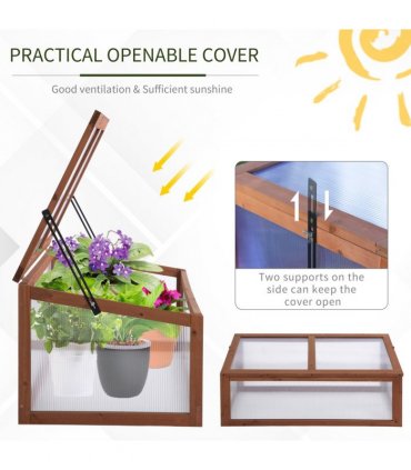 Wooden Cold Frame Greenhouse