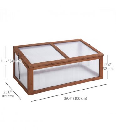 Wooden Cold Frame Greenhouse