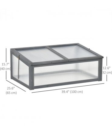 Wooden Cold Frame Greenhouse