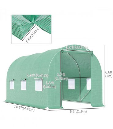 Walk-in Tunnel Greenhouse