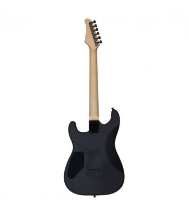 GST 39in Electric Guitar H-H Pickups Black suit for Heavier  Rock