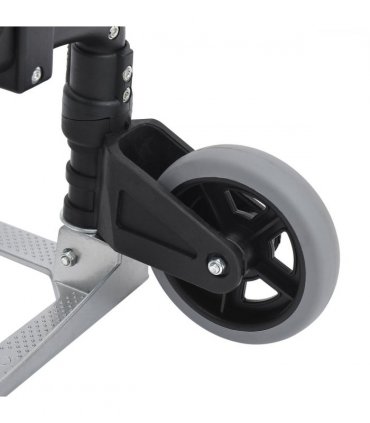 HOMCOM Heavy Duty Aluminium Foldable Hand Truck Trolley, 70KG Load Capacity