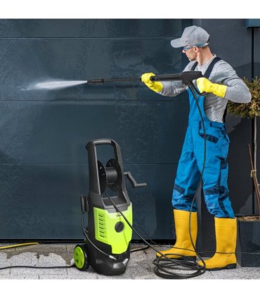 Outsunny 2200W Power Washer 170 Bar Pressure with Adjustable Nozzle