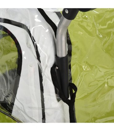 HOMCOM Baby Bike Trailer Cover, Bicycle Trailer Storage Cover Anti Dust Rain