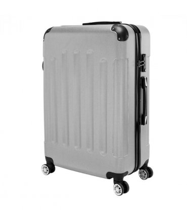 3 Pcs Suitcase Lightweight ABS Carry-on Hand Luggage 4 Spinner Wheels Trolley Case