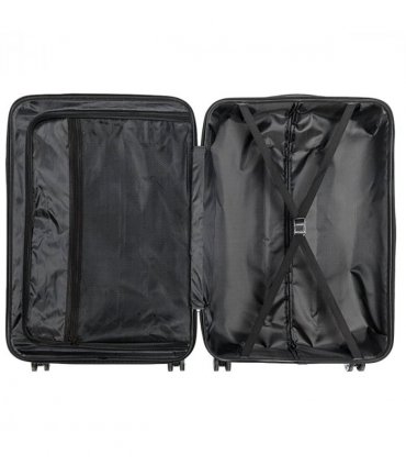 3 Pcs Suitcase Lightweight ABS Carry-on Hand Luggage 4 Spinner Wheels Trolley Case