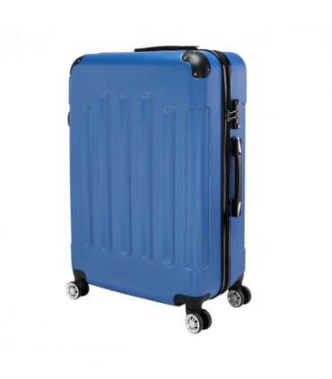 3 Pcs Suitcase Lightweight ABS Carry-on Hand Luggage 4 Spinner Wheels Trolley Case