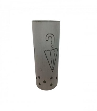 Elegant and Durable 49CM Cream Metal Umbrella Stand - Sleek and Functional Umbrella Holder for Home, Office, and Entryway with a Storage Solution for Stylish Home Décor (1, Umbrella with paint)