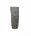 Elegant and Durable 49CM Cream Metal Umbrella Stand - Sleek and Functional Umbrella Holder for Home, Office, and Entryway with a Storage Solution for Stylish Home Décor (1, Umbrella with paint)