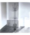 AcaciaHome Elegant and Premium 175CM Metal Coat Stand and Umbrella Holder – Sturdy and Stylish Storage for Coats, Jackets, and Durable Umbrellas for Entryways, Hallways, and Offices (GREY)