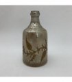Silver Gold Decorative Bottle Vase, Rustic Home Décor Perfect for Flower & Gifts